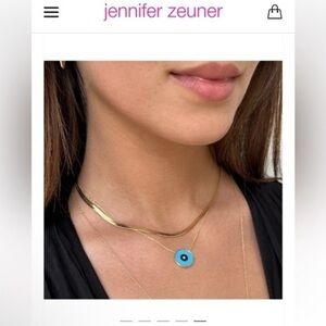 Jennifer Zeuner Necklace $187 NWT with dust bag